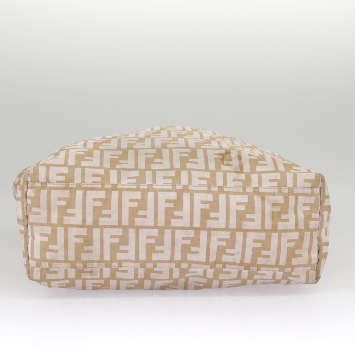 FENDI Zucca Canvas Tote Bag Beige 100708
