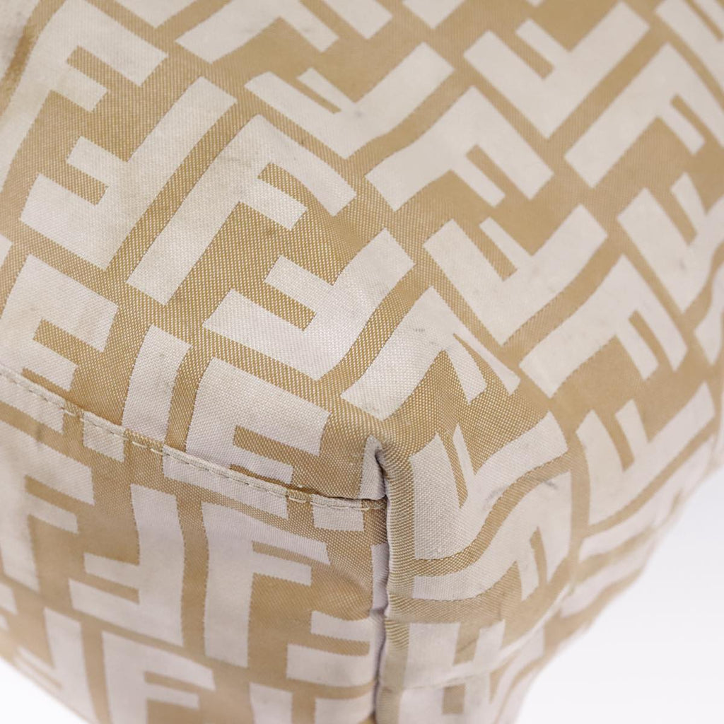 FENDI Zucca Canvas Tote Bag Beige 100708