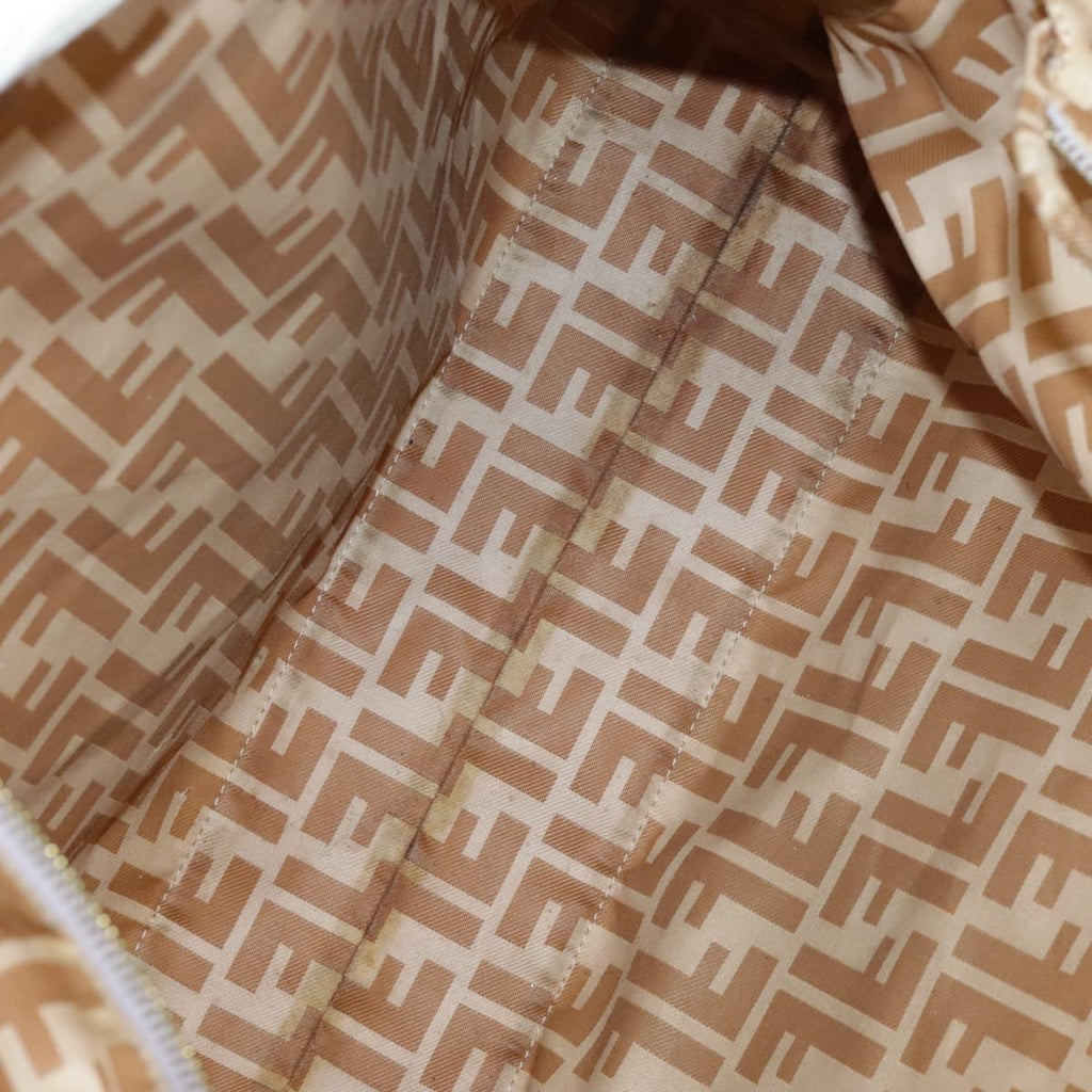 FENDI Zucca Canvas Tote Bag Beige 100708