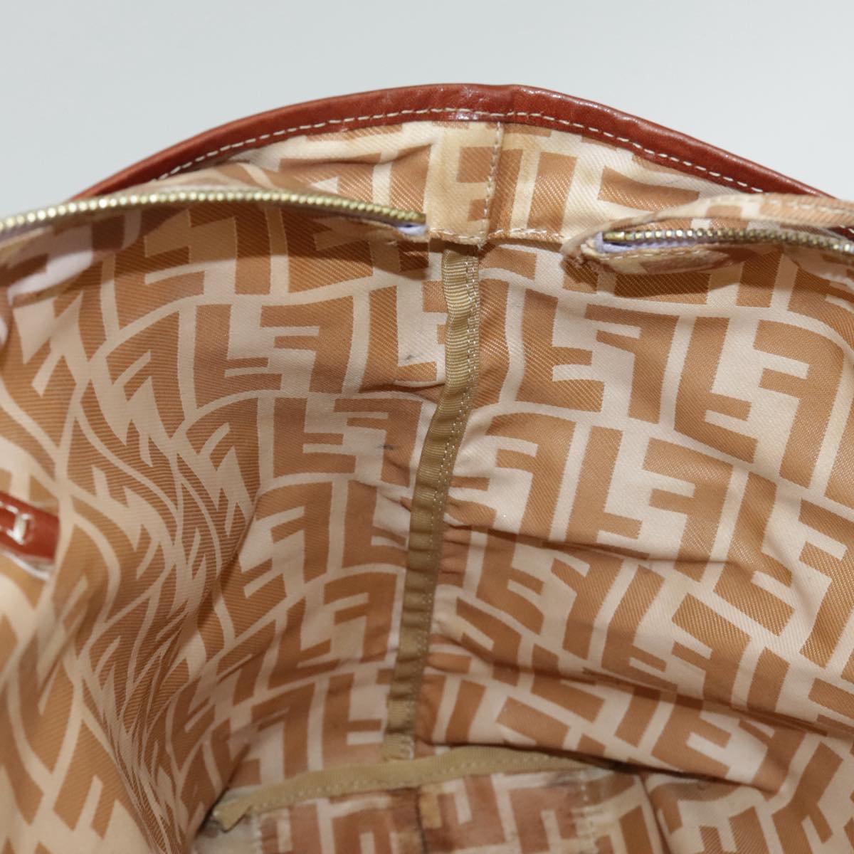 FENDI Zucca Canvas Tote Bag Beige 100708
