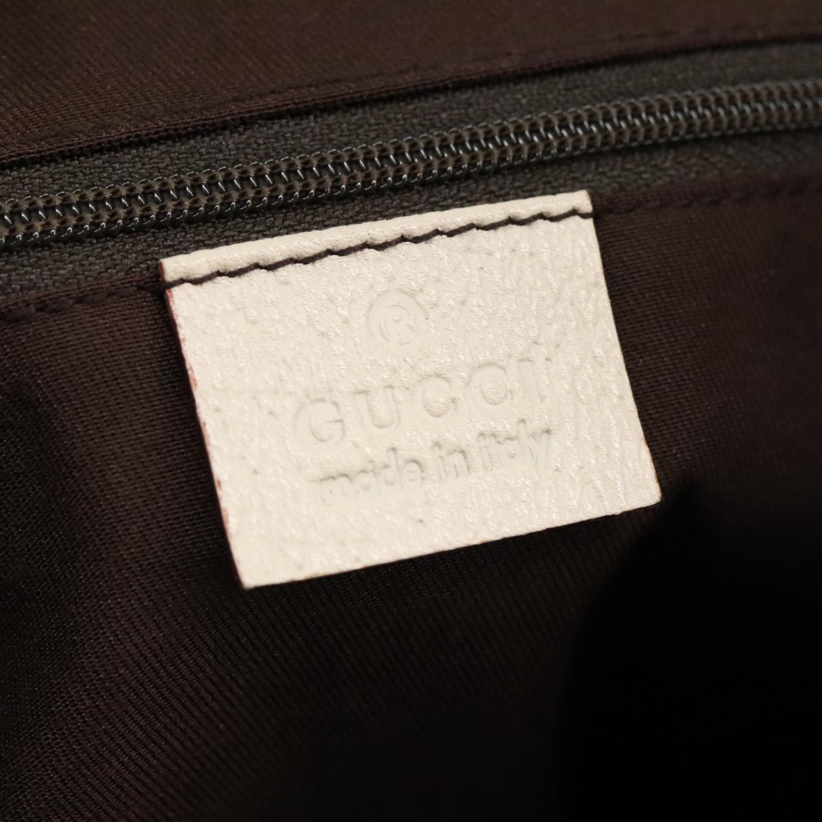GUCCI GG Canvas Shoulder Bag Beige Gold 131326 100719