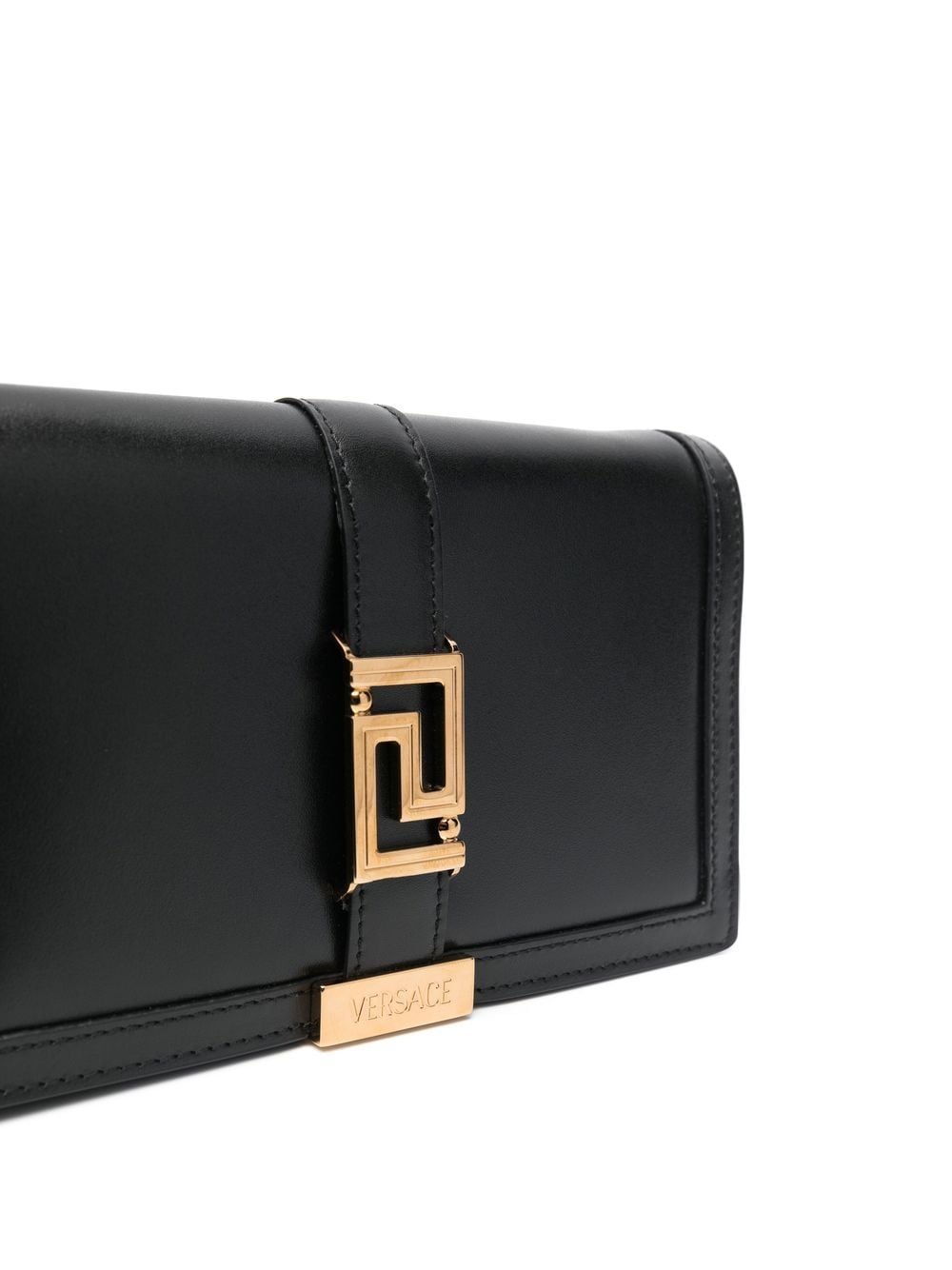 GRECA GODDESS LEATHER WALLET ON CHAIN