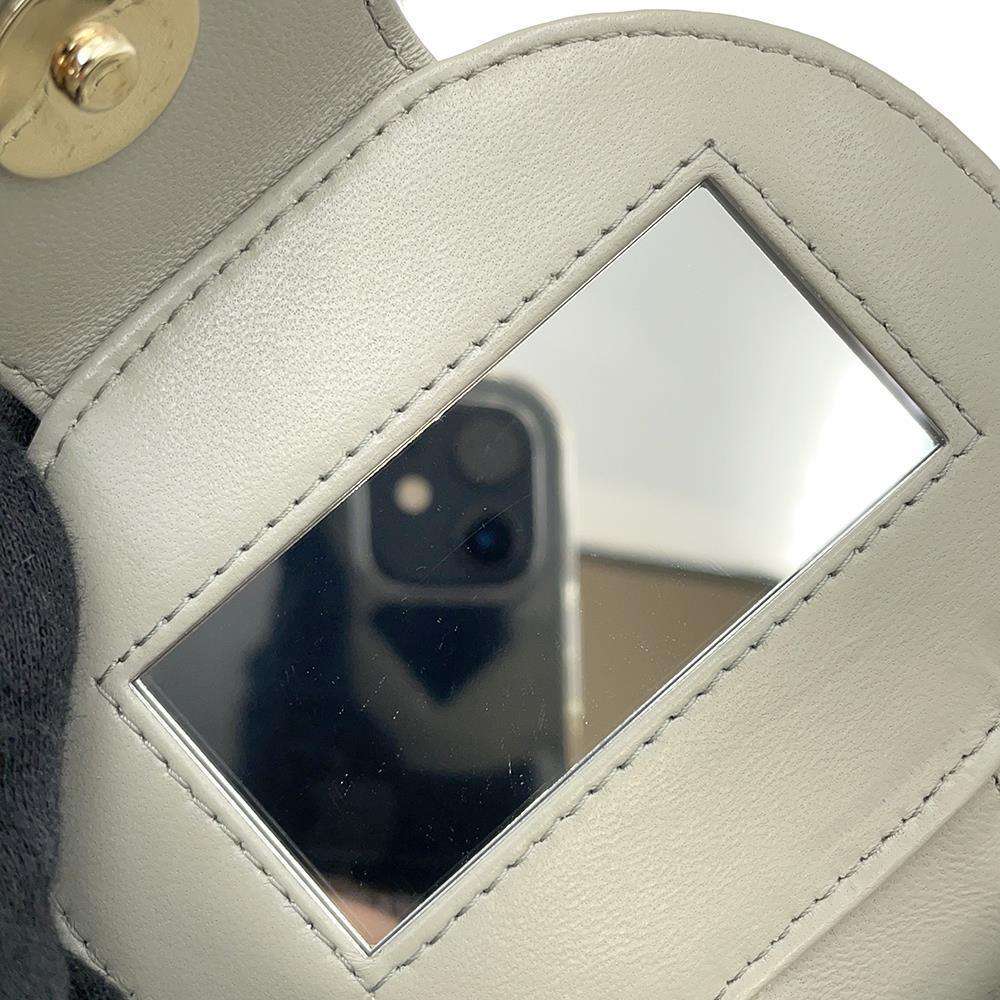 CHANEL Vanity Chain Bag GrayAP2428 Lambskin