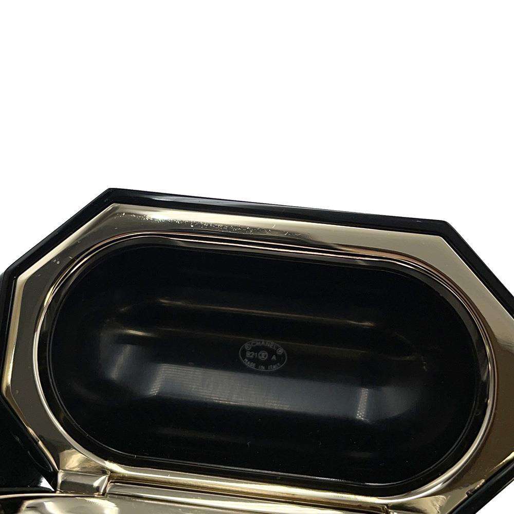CHANEL Faux Pearl  AirPodsCase BlackAB6425 Metal Faux Pearl  Rhinestone
