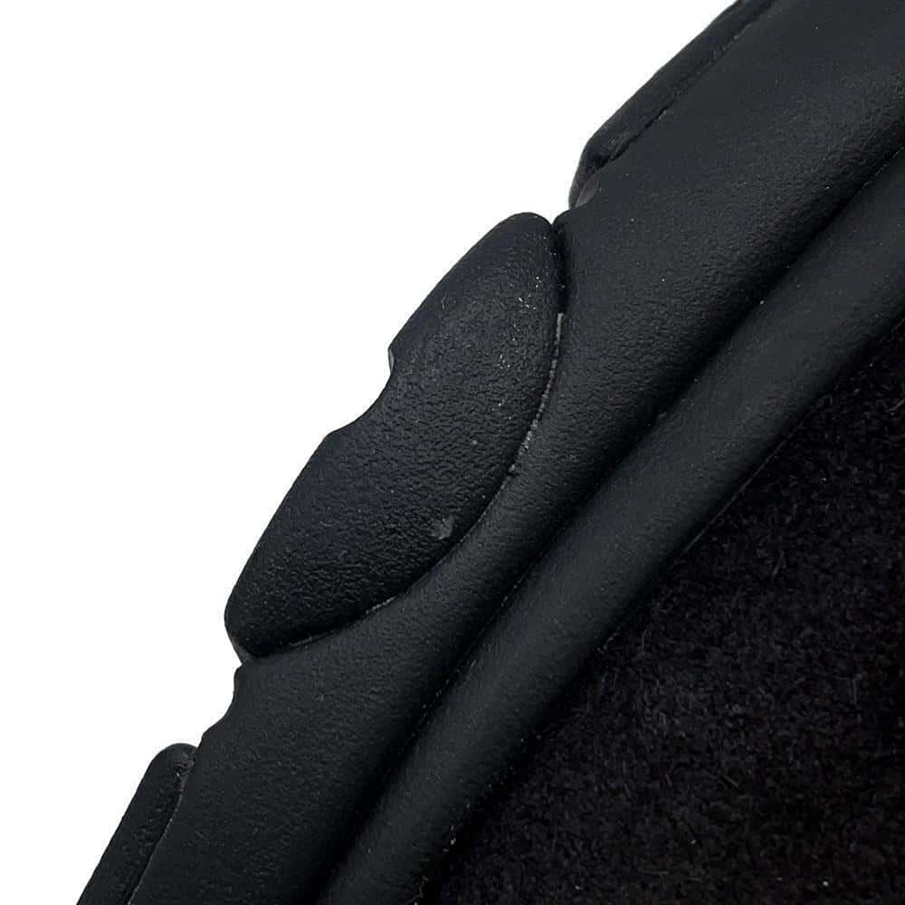 CHANEL CC Logo Sneakers BlackG33745 Suede Fabric Leather Size 37