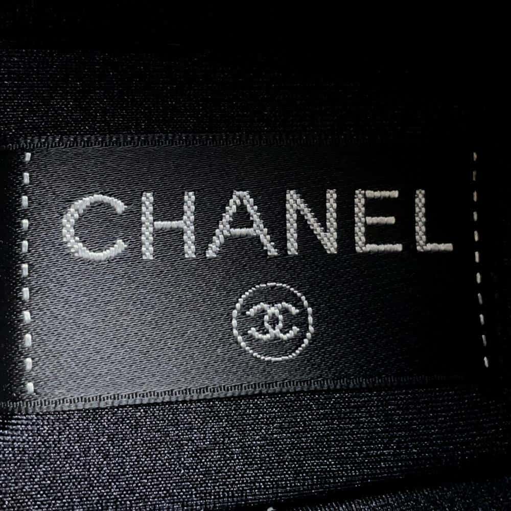 CHANEL CC Logo Sneakers BlackG33745 Suede Fabric Leather Size 37