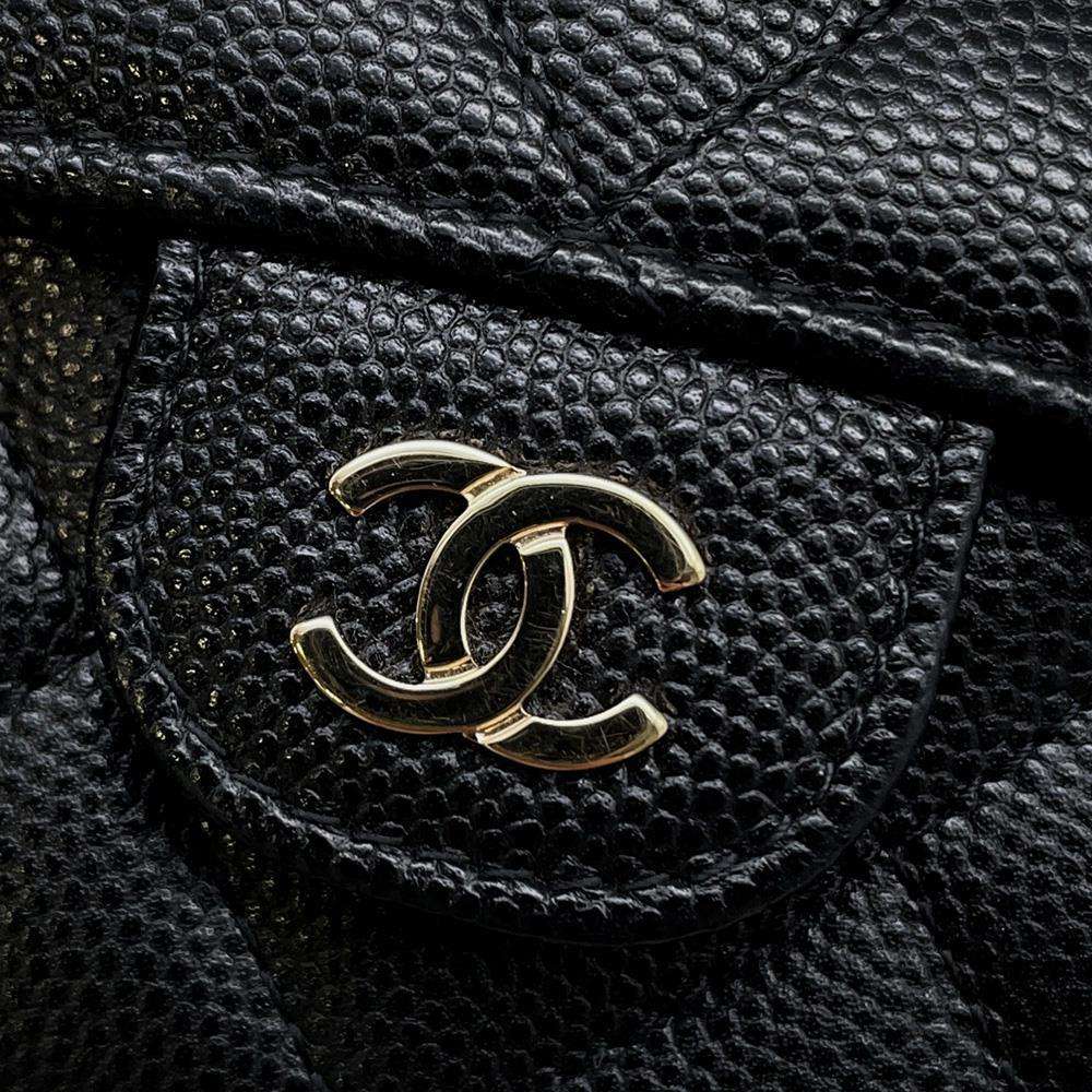 CHANEL Matelasse flap wallet BlackAP1000 Caviar Leather