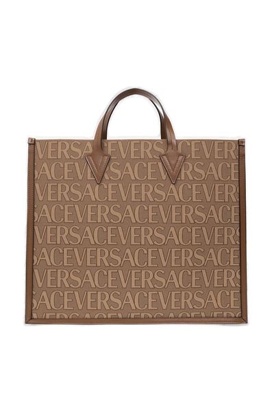 VERSACE ALLOVER TOTE BAG