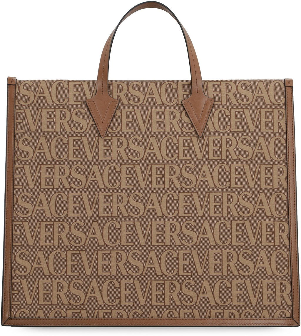VERSACE ALLOVER TOTE BAG