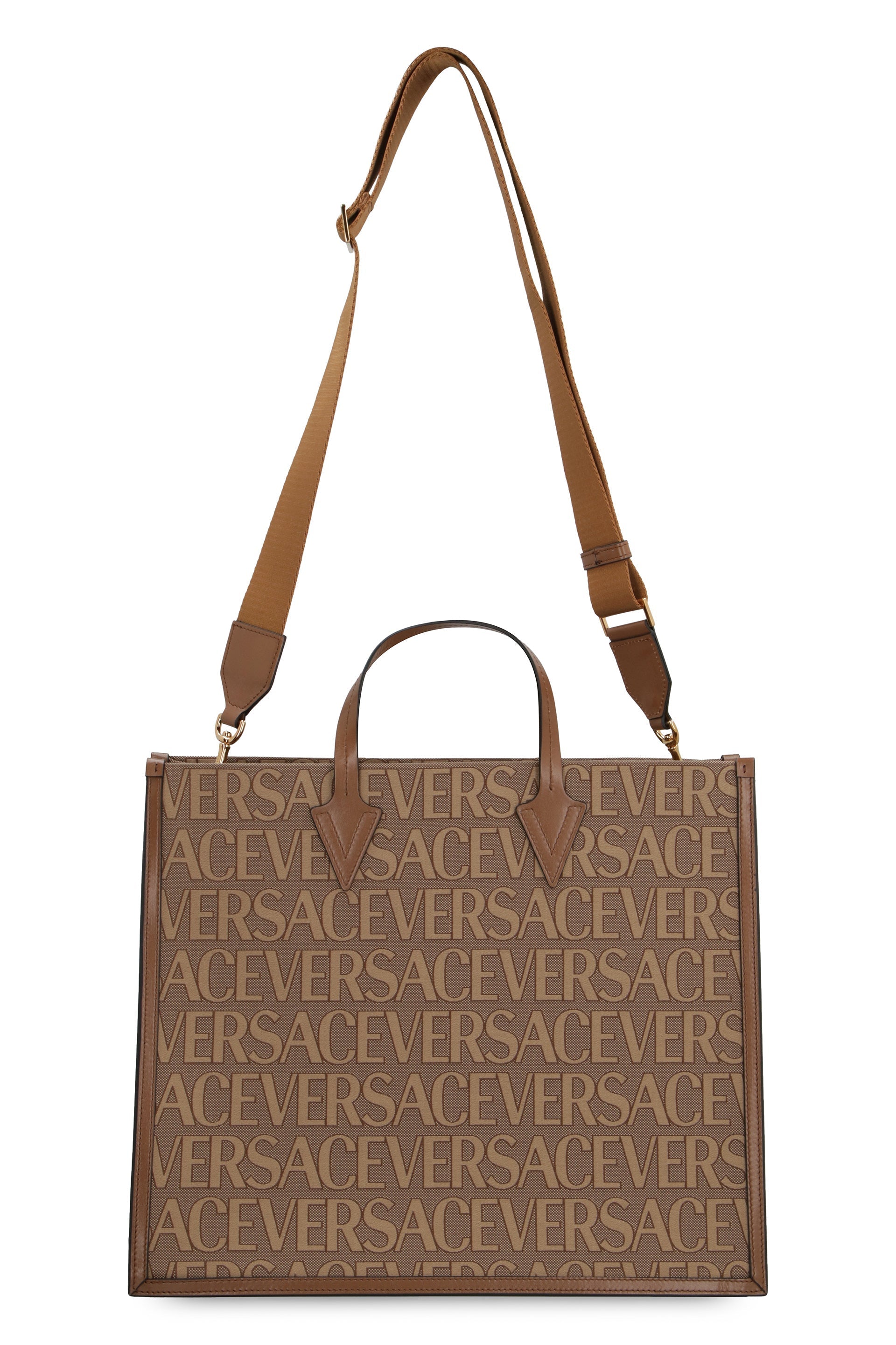 VERSACE ALLOVER TOTE BAG