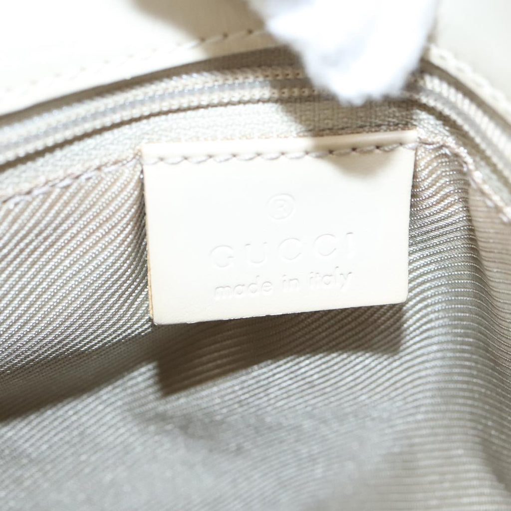 GUCCI GG Canvas Tote Bag Light Blue Gold 002 1098 100928