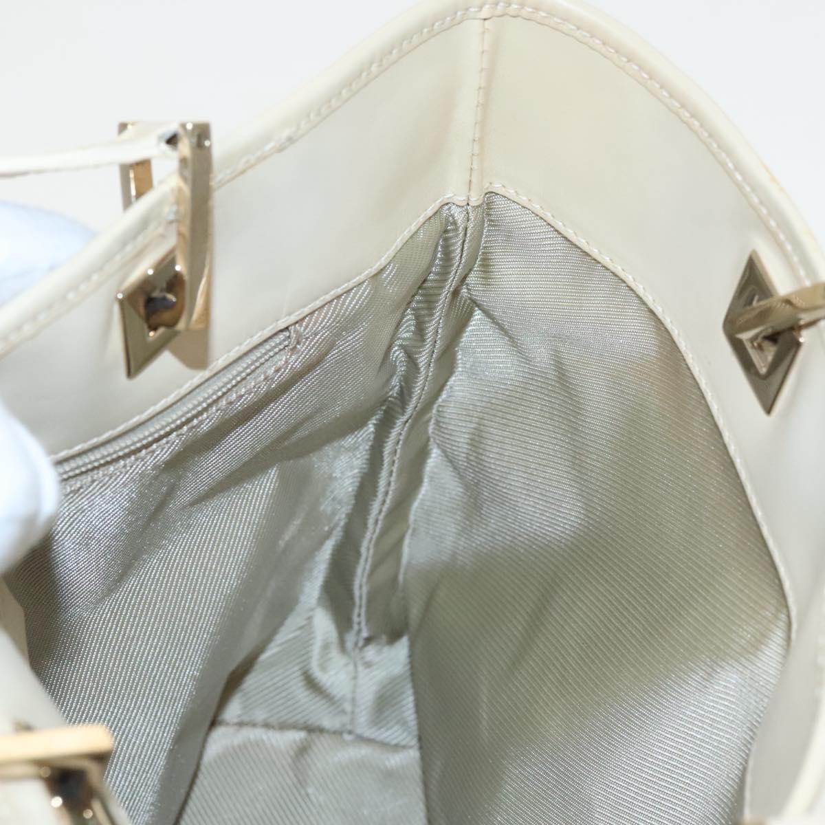GUCCI GG Canvas Tote Bag Light Blue Gold 002 1098 100928