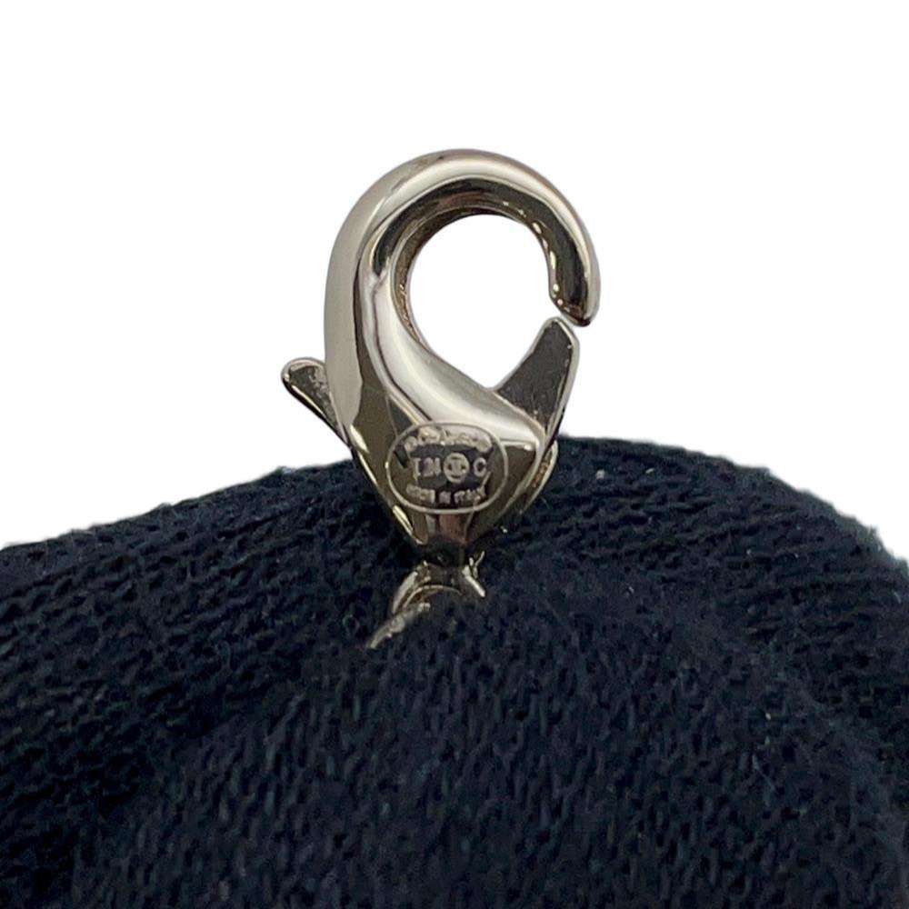 CHANEL CC Logo Necklace Champagne GoldABC817 Metal strass