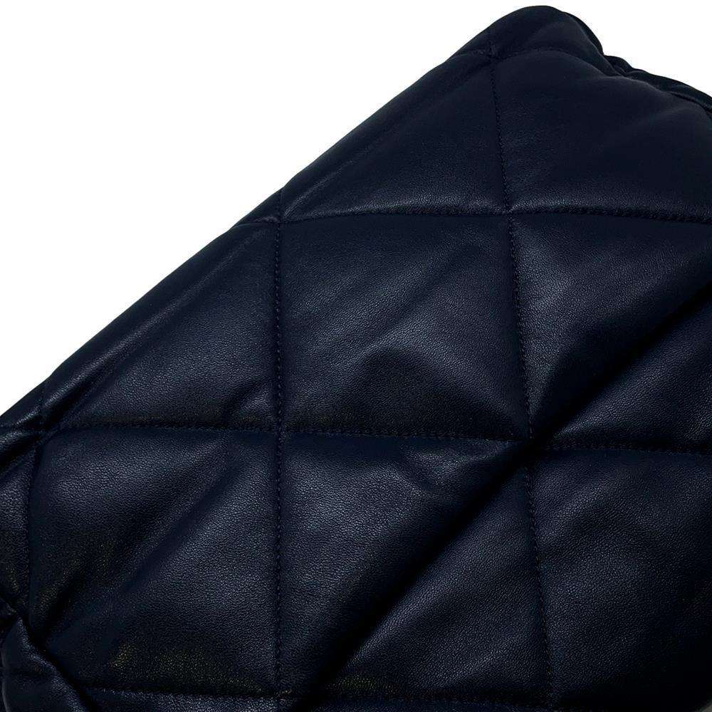 CHANEL CHANEL 19 ChainShoulder Bag NavyAS1161 Lambskin Size Large
