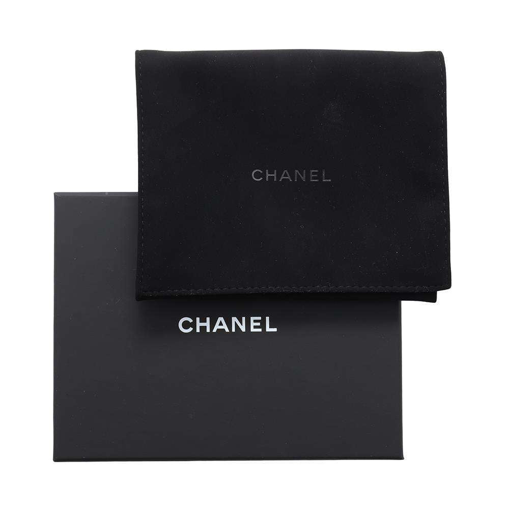 CHANEL Matelasse Coin Card Case PinkAP2570 Caviar Leather