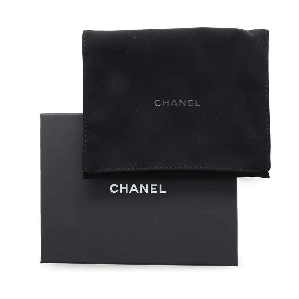 CHANEL Matelasse Coin purse GreigeAP4177 Caviar Leather