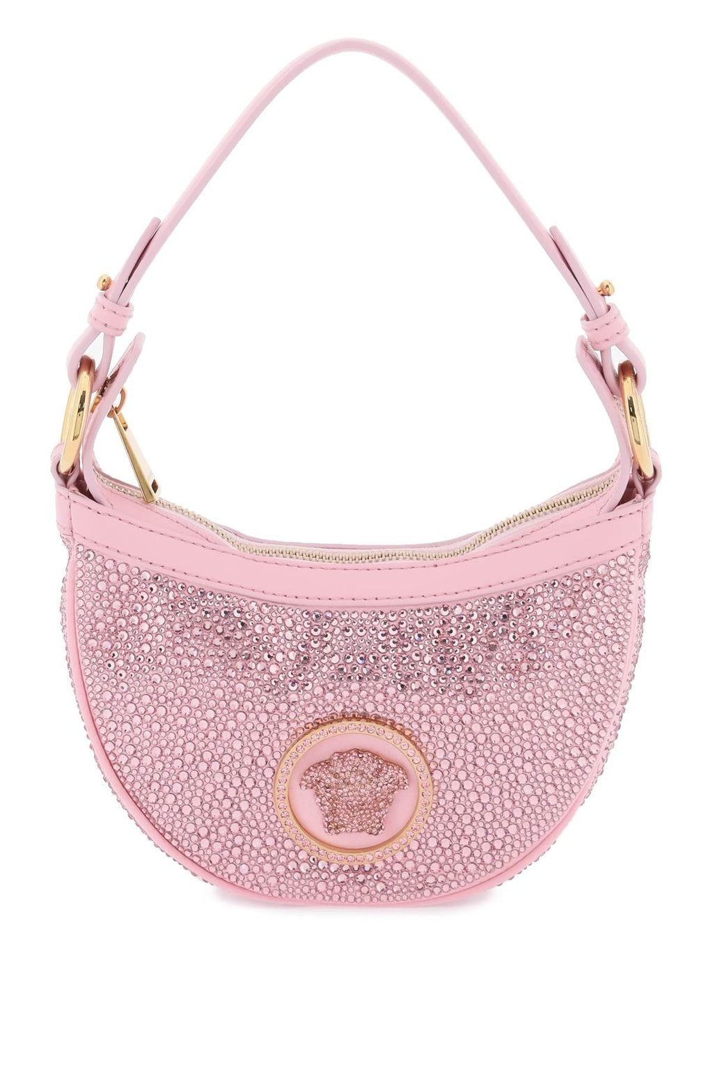 REPEAT MINI HOBO BAG WITH CRYSTALS