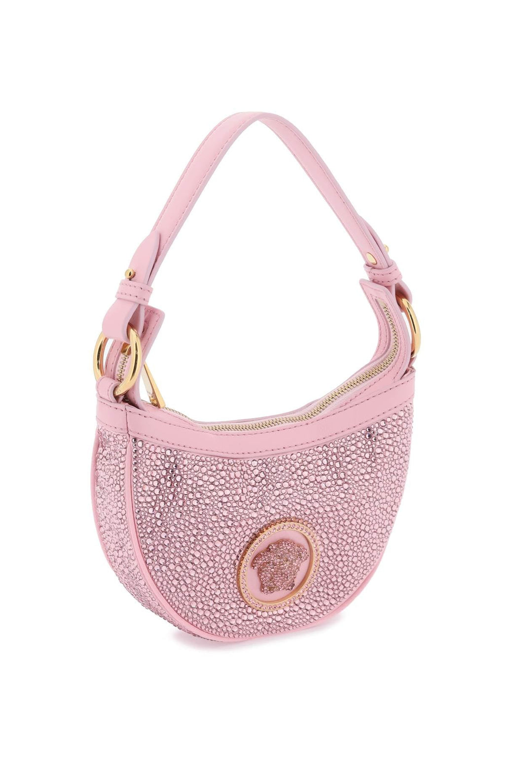 REPEAT MINI HOBO BAG WITH CRYSTALS