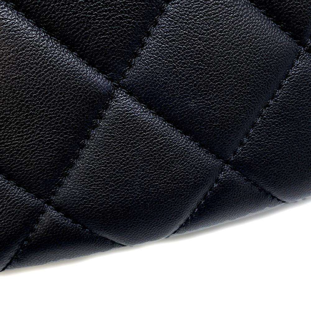 CHANEL Matelasse Hobo Shoulder Bag BlackAS4220 Lambskin