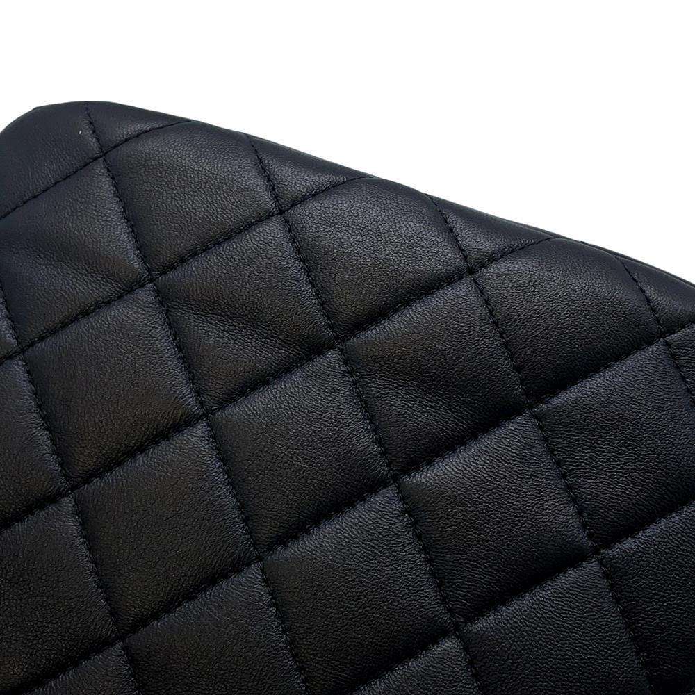 CHANEL Matelasse Hobo Shoulder Bag BlackAS4220 Lambskin