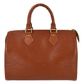 Louis Vuitton 1993 Brown Epi Speedy 25 Handbag M43013