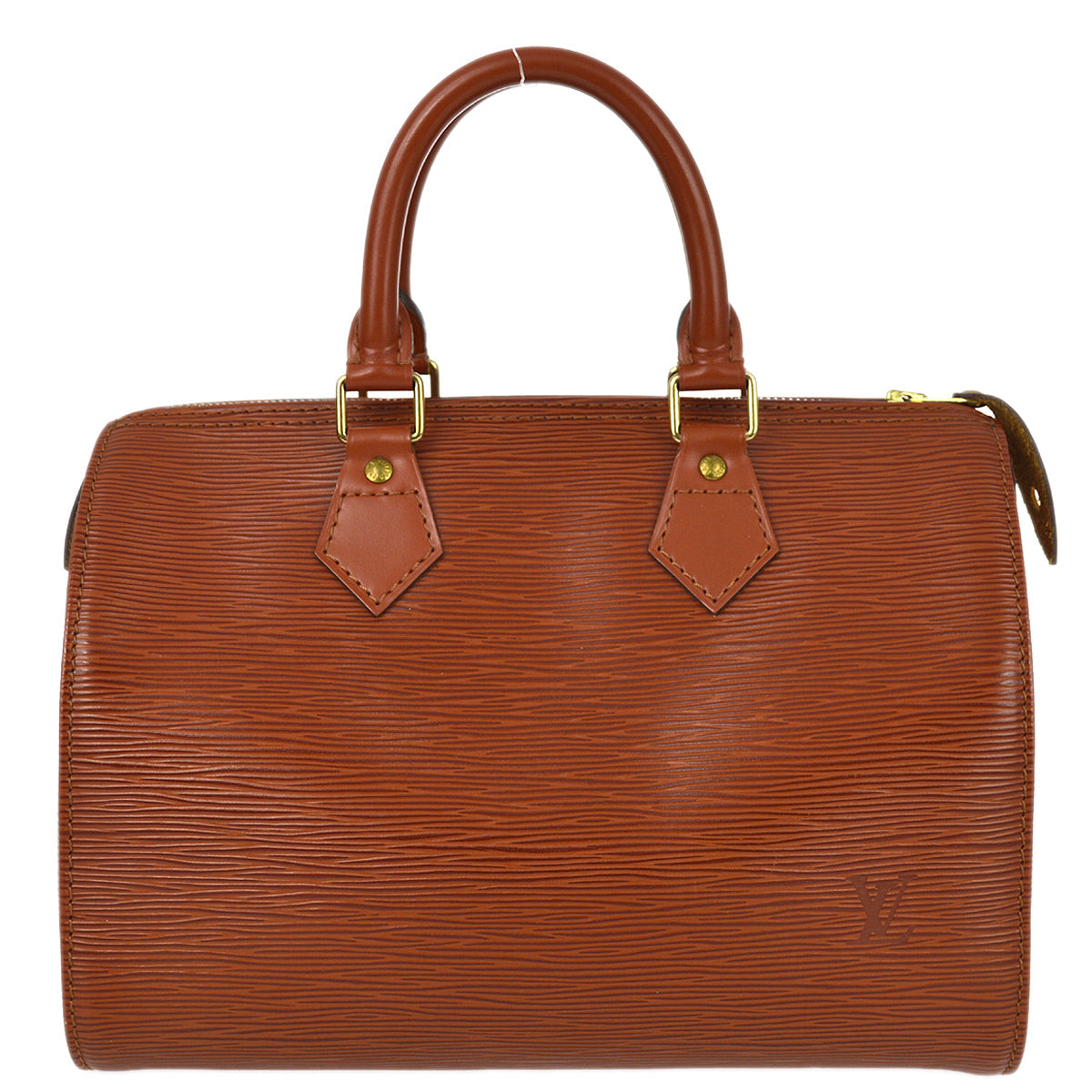 Louis Vuitton 1993 Brown Epi Speedy 25 Handbag M43013