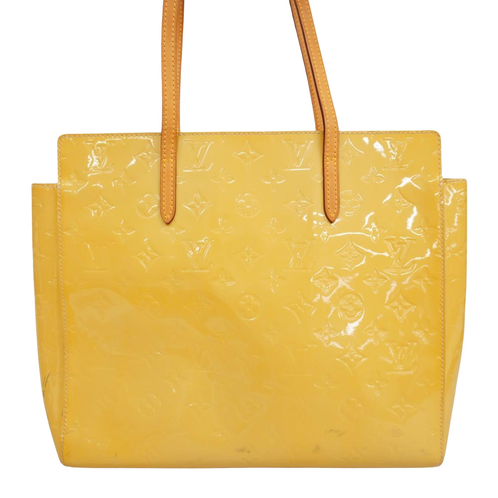 Louis Vuitton Cabas  Patent Leather Tote Bag ()