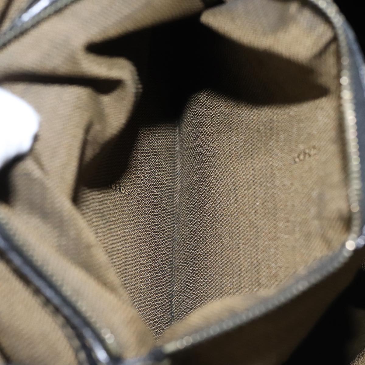 FENDI Zucca Canvas Backpack Brown Black gold 101005