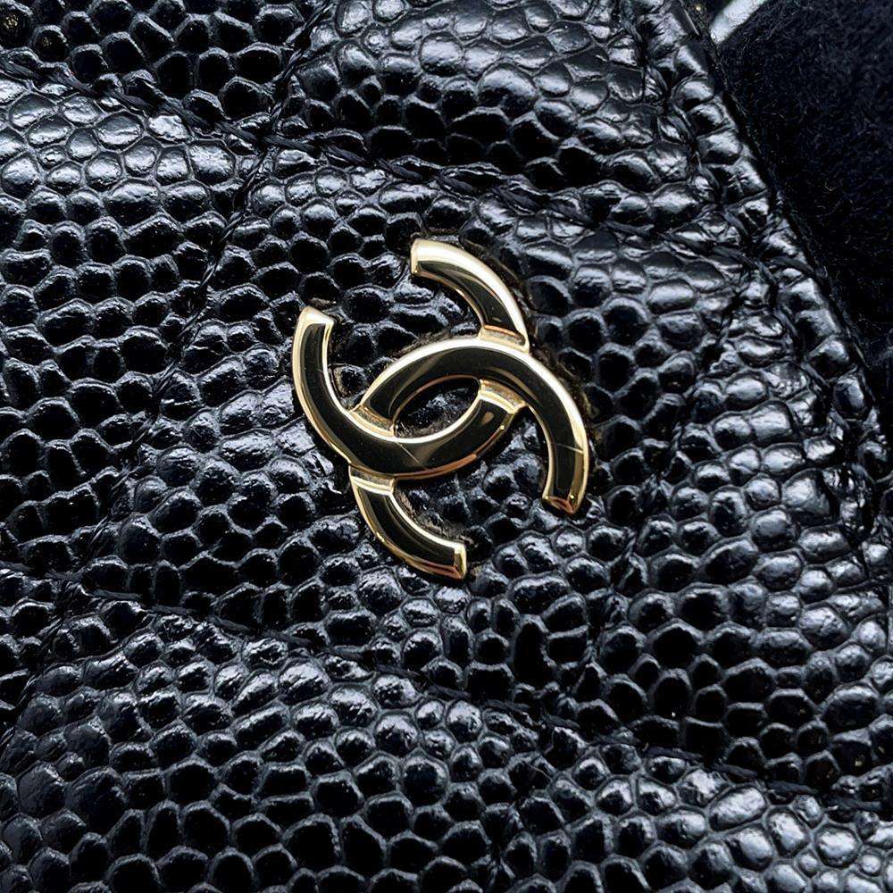 CHANEL Matelasse CC Logo Coin purse BlackAP0216 Caviar Leather