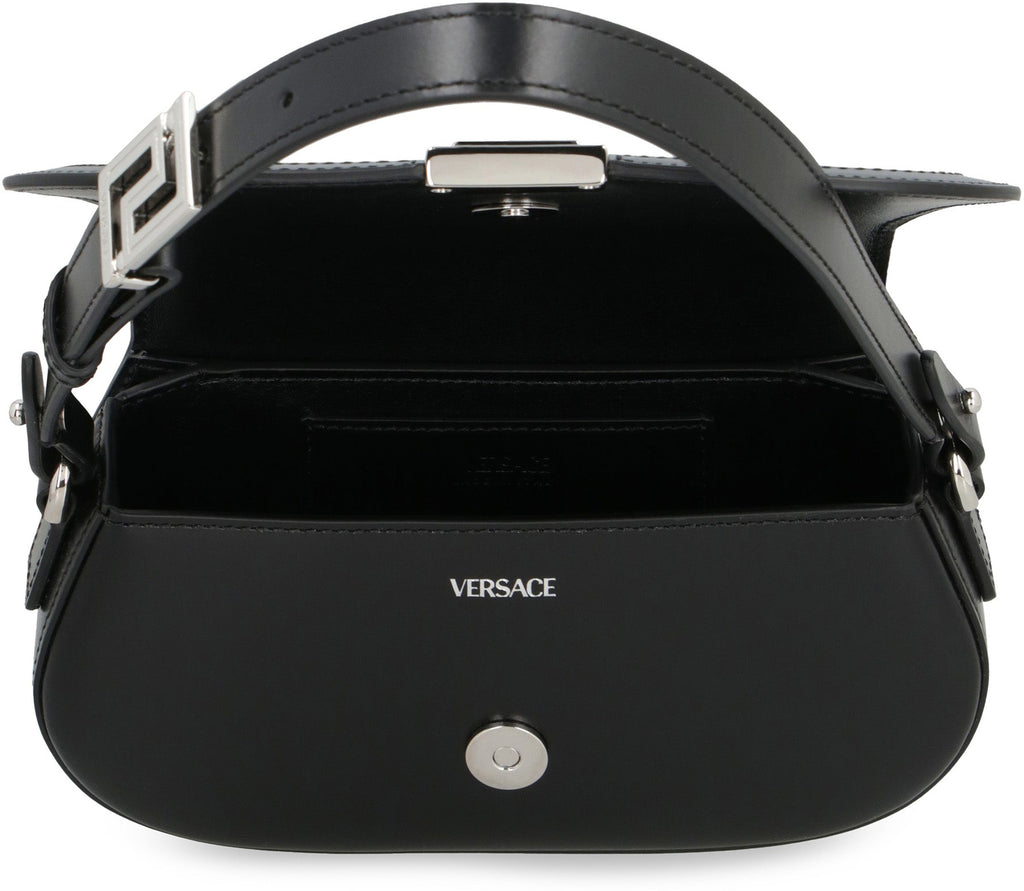 GRECA GODDESS MINI LEATHER SHOULDER BAG