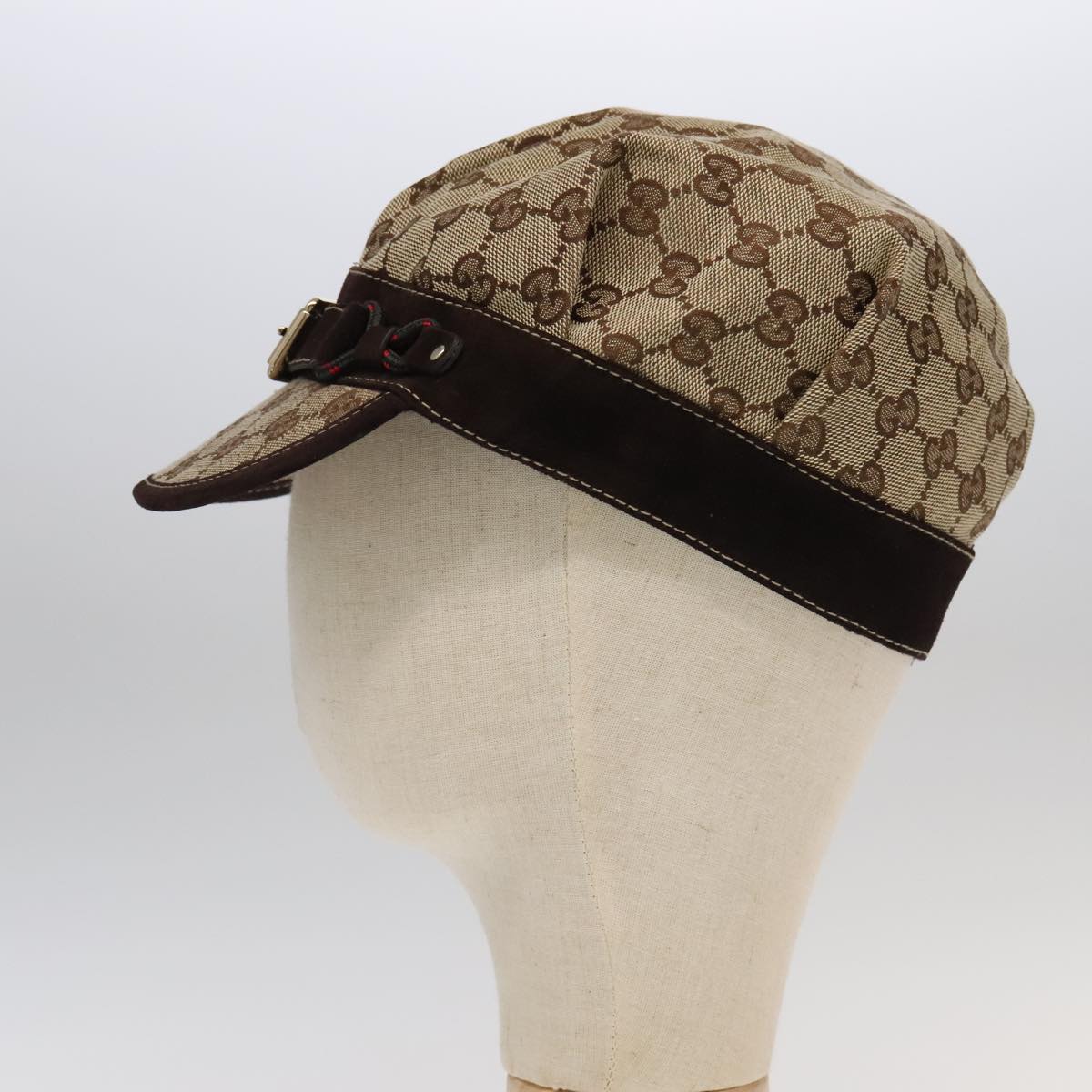 GUCCI GG Canvas Cap XL Beige 101101