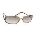 CHANEL Sunglasses plastic Brown CC 101115