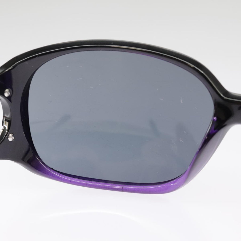 CHANEL Sunglasses plastic Black CC 101116