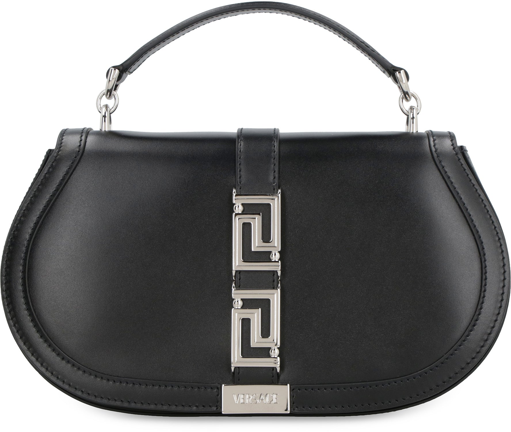 GRECA GODDESS LEATHER CROSSBODY BAG