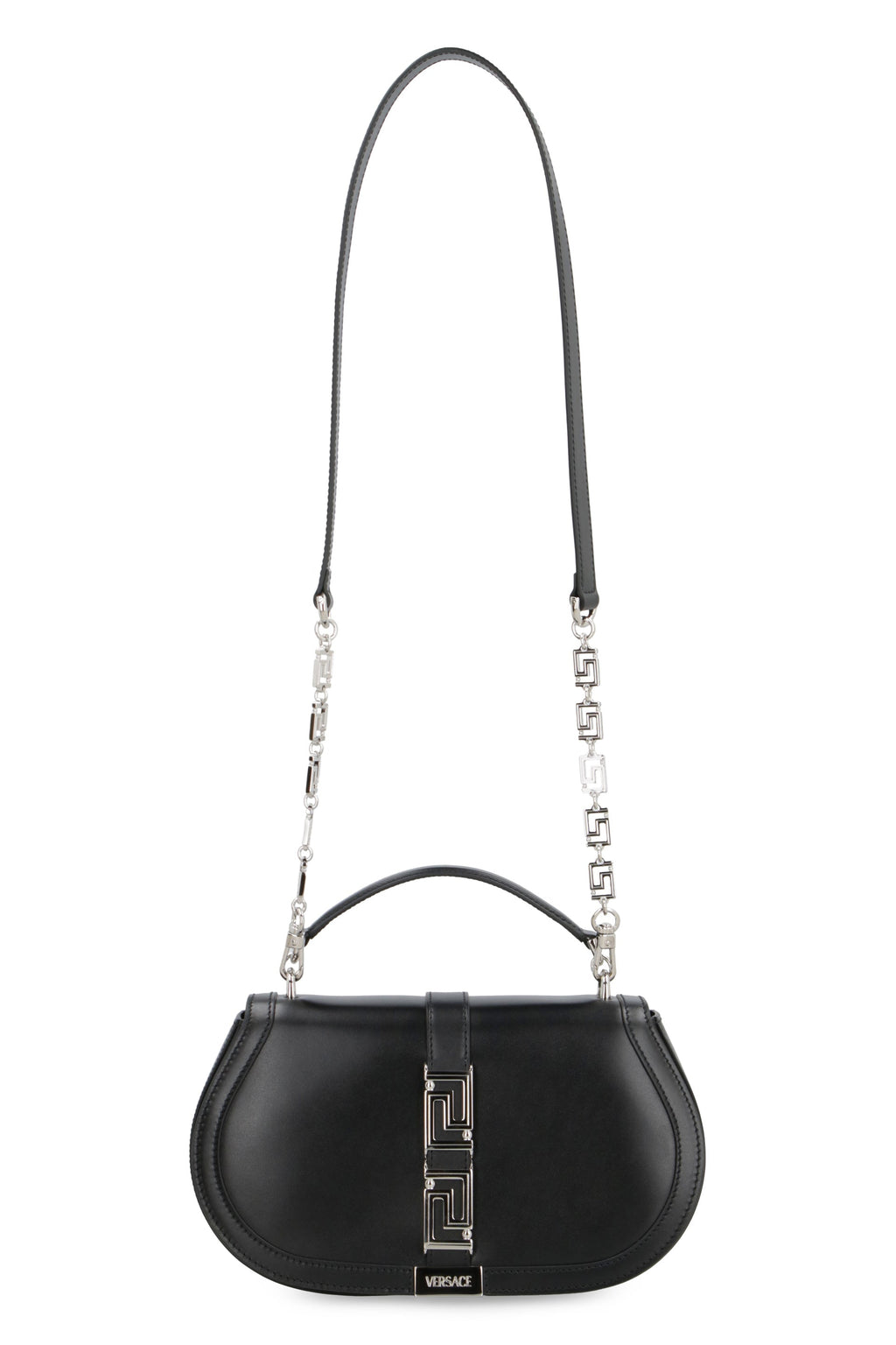 GRECA GODDESS LEATHER CROSSBODY BAG