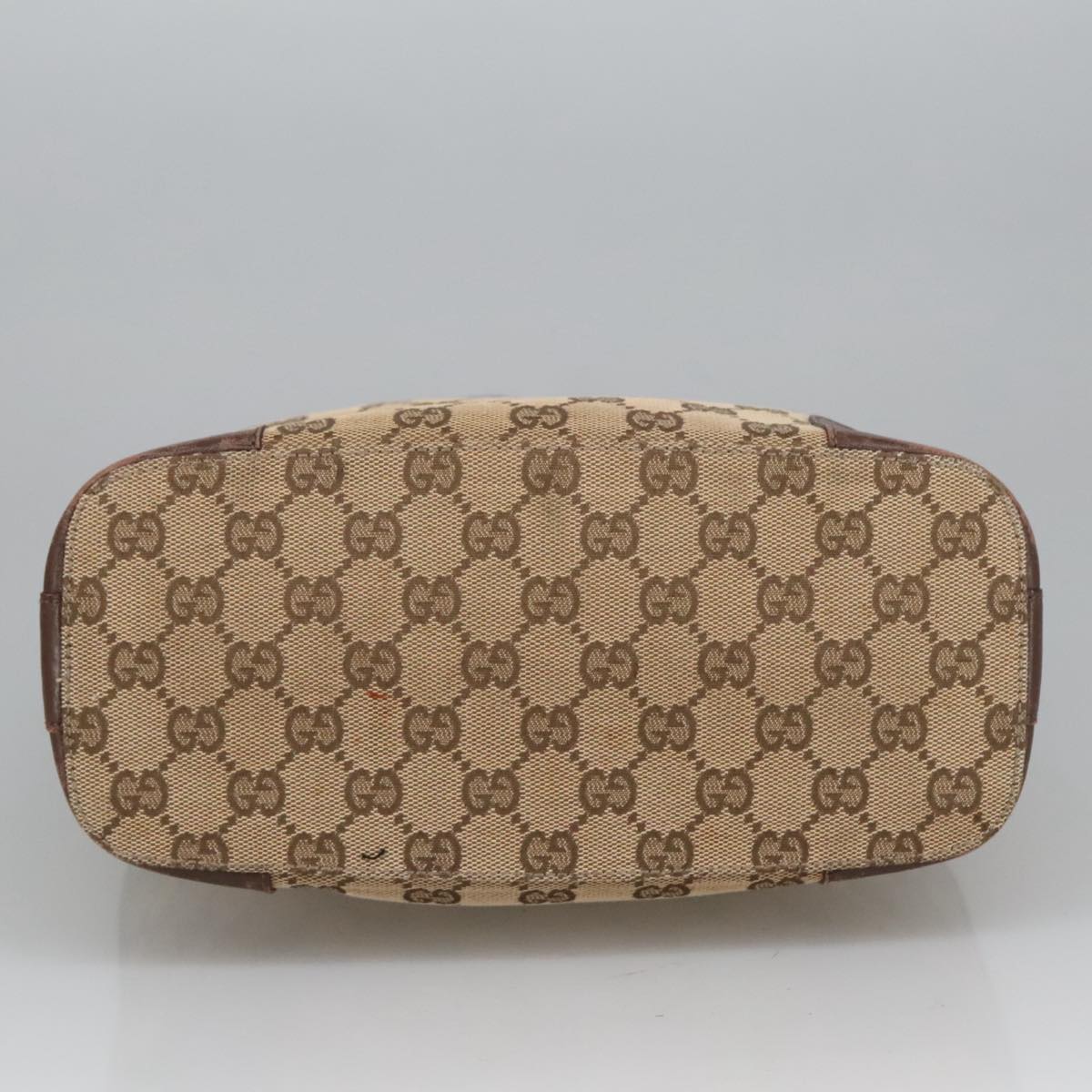 GUCCI GG Canvas Shoulder Bag Beige Gold 001 4204 101137