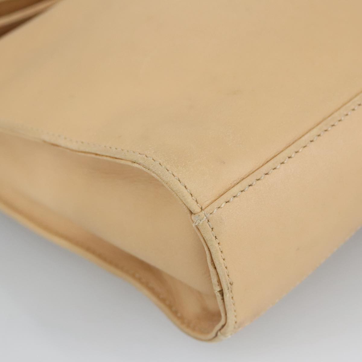 GUCCI Jackie Shoulder Bag Leather Beige 001 3734 101139