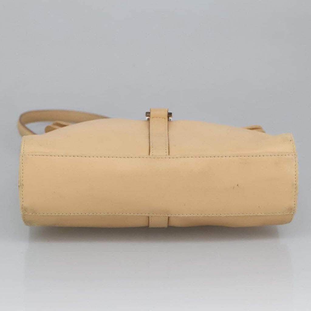 GUCCI Jackie Shoulder Bag Leather Beige 001 3734 101139