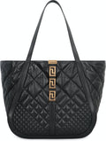 GRECA GODDESS LEATHER TOTE