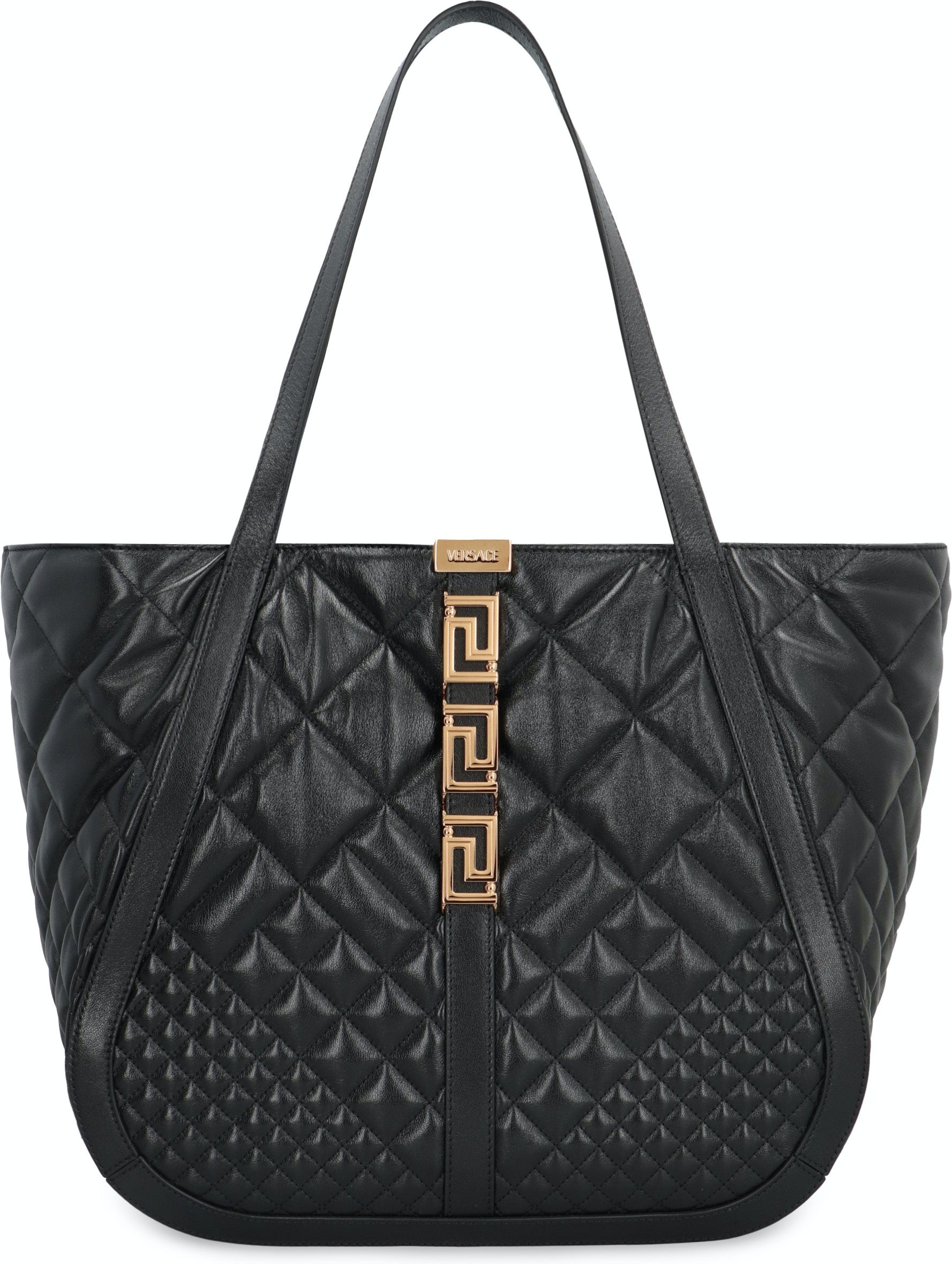 GRECA GODDESS LEATHER TOTE