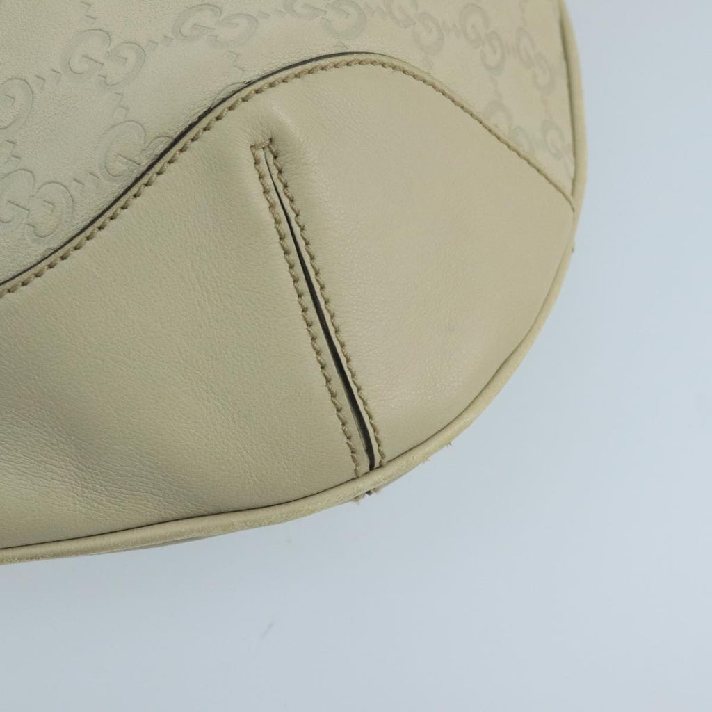 GUCCI GG Canvas Guccissima bamboo Hand Bag 2way Beige 169976 101158