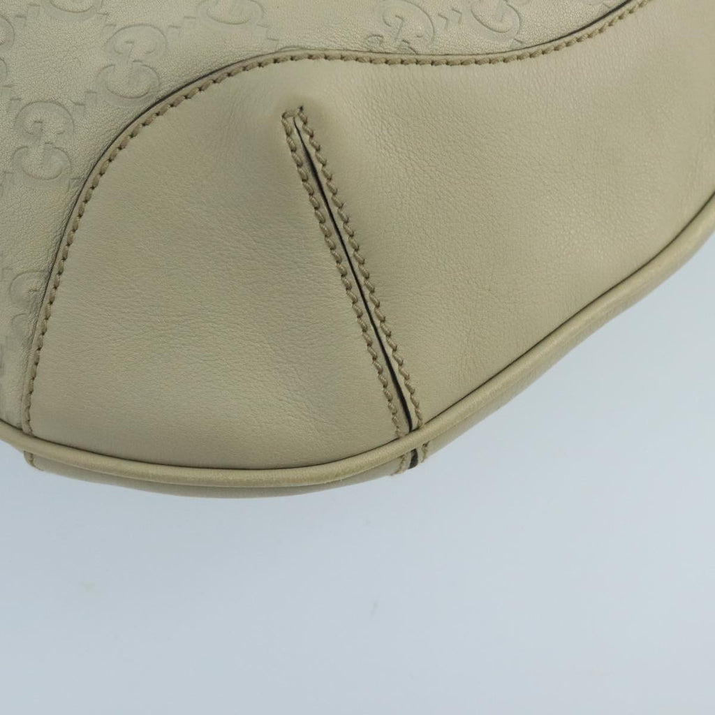 GUCCI GG Canvas Guccissima bamboo Hand Bag 2way Beige 169976 101158