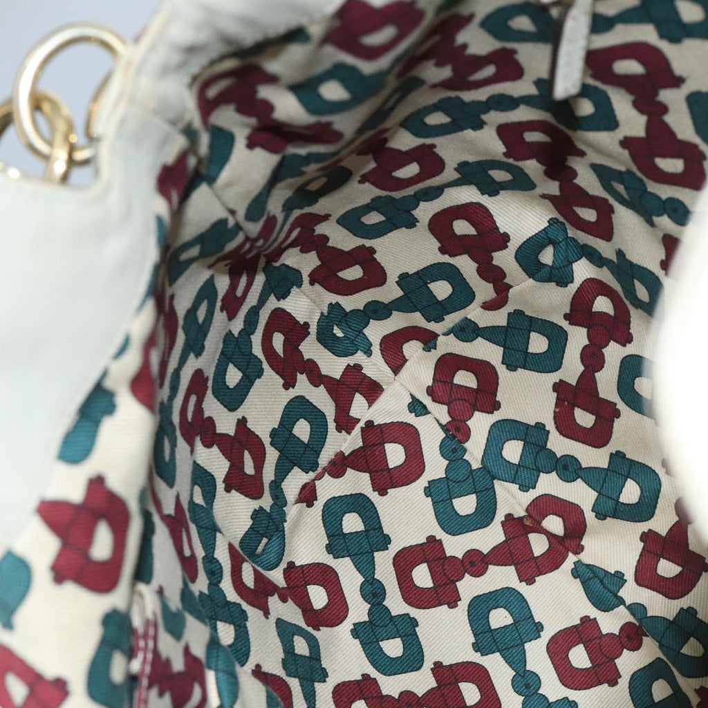 GUCCI GG Canvas Guccissima bamboo Hand Bag 2way Beige 169976 101158
