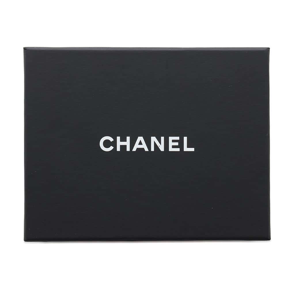 CHANEL Choker Crystal logo choker Black Metal  Rhinestone