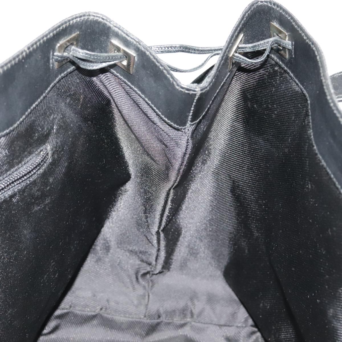 GUCCI GG Canvas Shoulder Bag Black 30501 101186