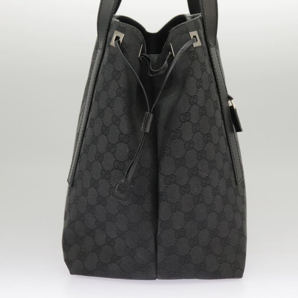 GUCCI GG Canvas Shoulder Bag Black 30501 101186