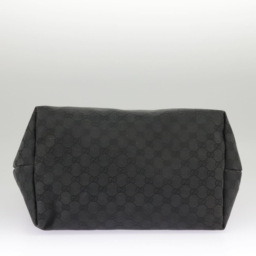 GUCCI GG Canvas Shoulder Bag Black 30501 101186