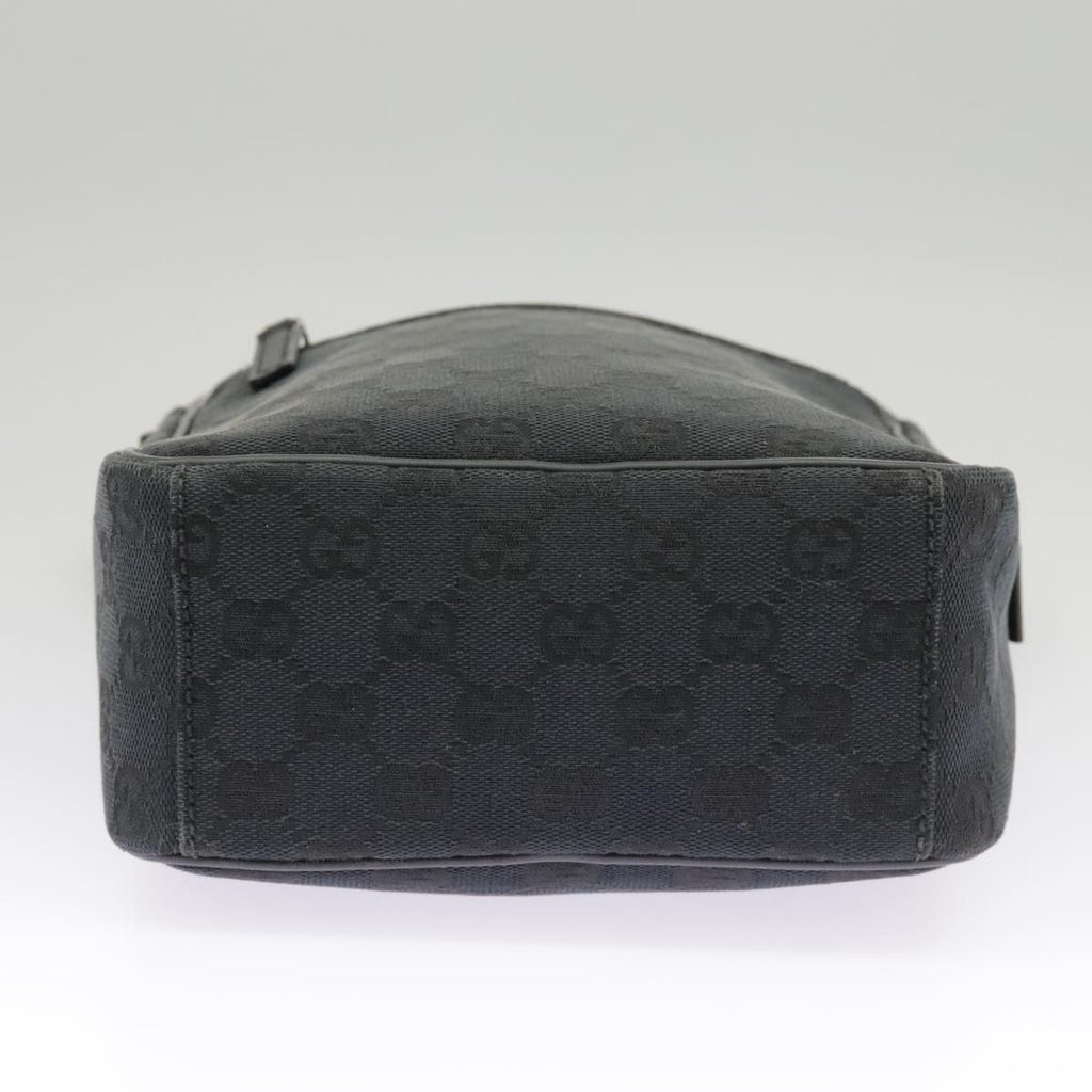 GUCCI GG Canvas Shoulder Bag Black 018 1612 101223
