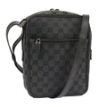 GUCCI GG Canvas Shoulder Bag Black 018 1612 101223