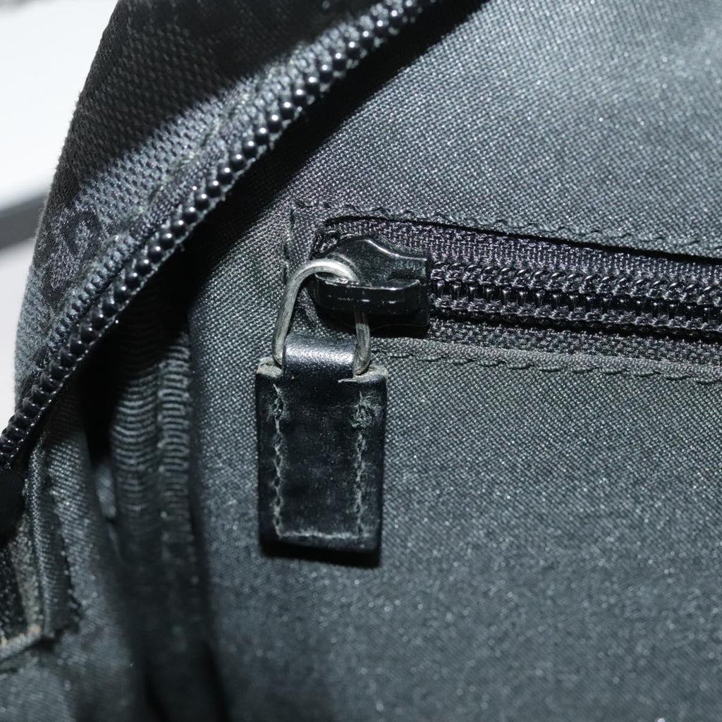 GUCCI GG Canvas Shoulder Bag Black 018 1612 101223